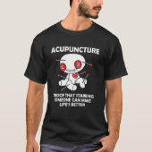 Funny Voodoo Doll Goth Emo Acupuncture For Women T-shirt (Voorkant)