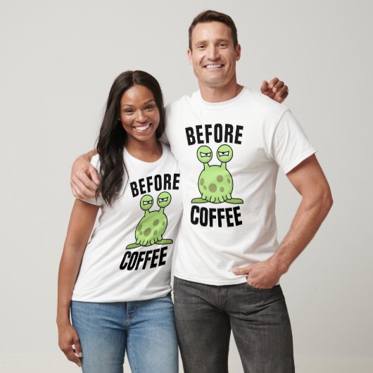 FUNNY 'VOOR KOFFIE' MONSTER T-Shirts (Unisex)