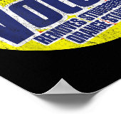 Funny Vote verwijdert hardnekkige Oranje vlekken Poster (Hoek)