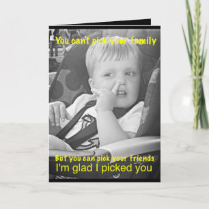 Funny vriendenkaart kaart