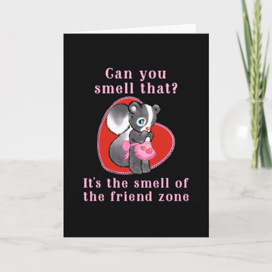 Funny vriendzone Valentijn Kaart (Voorkant)