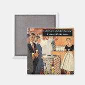  Funny Vrijgezellenfeest/House Warming Party Magneet (Voorkant / Achterkant)