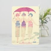 Funny vrijgezellenfeest kaart (Staand voorkant)