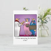 Funny Vrijgezellenfeest Party-uitnodigingen Kaart (Staand voorkant)