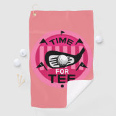 Funny Vrouw Golfers Pros Golfing Fanatics Golfhanddoek (Insitu)