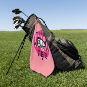 Funny Vrouw Golfers Pros Golfing Fanatics Golfhanddoek (Groen)