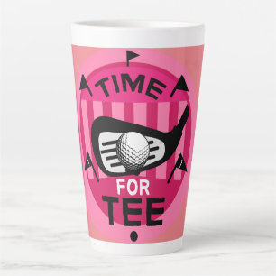 Funny Vrouw Golfers Pros Golfing Fanatics Latte Mok