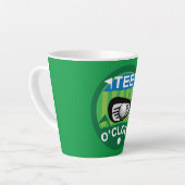 Funny Vrouw Golfers Pros Golfing Fanatics Latte Mok (Linkerhoek)