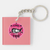 Funny Vrouw Golfers Pros Golfing Fanatics Sleutelhanger (Achterkant)
