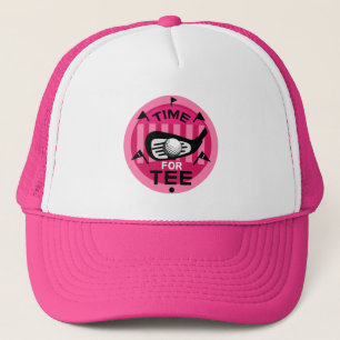 Funny Vrouw Golfers Pros Golfing Fanatics Trucker Pet