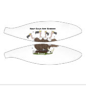 Funny vultures humor cartoon basketbal (Panelen)