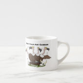 Funny vultures humor cartoon espresso kop (Rechts)