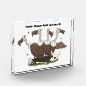 Funny vultures humor cartoon fotoblokken (Links)