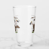 Funny vultures humor cartoon glas (Links)