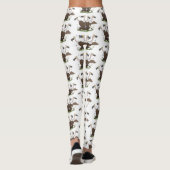 Funny vultures humor cartoon leggings (Achterkant)