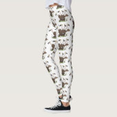 Funny vultures humor cartoon leggings (Links)