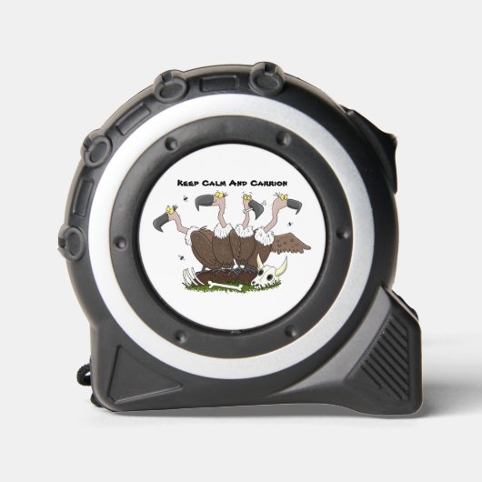 Funny vultures humor cartoon rolmaat (Voorkant)