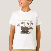 Funny vultures humor cartoon t-shirt (Voorkant)