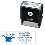 Funny vultures humor cartoon  zelfinktende stempel (In situ)