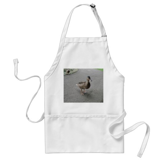 Funny Waddling Duck Apron Standaard Schort (Voorkant)