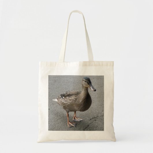 Funny Waddling Duck Bag Tote Bag (Voorkant)