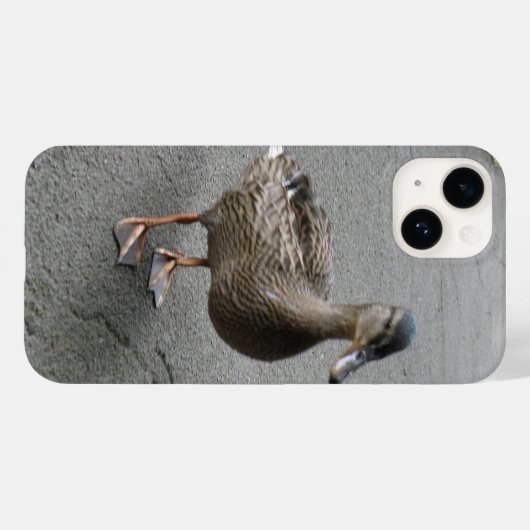 Funny Waddling Duck Case-Mate iPhone Case (Achterkant (horizontaal))