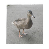Funny Waddling Duck-laptop Notitieblok (Voorkant)