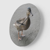 Funny Waddling Duck Wall Clock Grote Klok (Hoek)