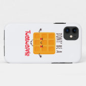 Funny Waffle is geen twatwafel Case-Mate iPhone Case (Achterkant (horizontaal))