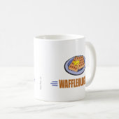 Funny Waffle Koffiemok (Voorkant rechts)