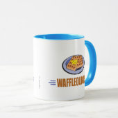 Funny Waffle Mok (Voorkant rechts)