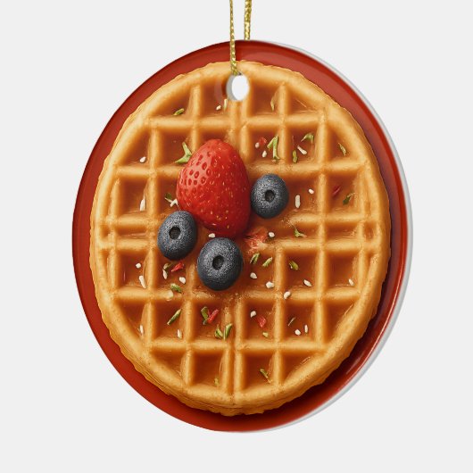 Funny Waffle Ornament – Personalized Gift Idea (Links)