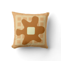 Funny Waffle Pillow