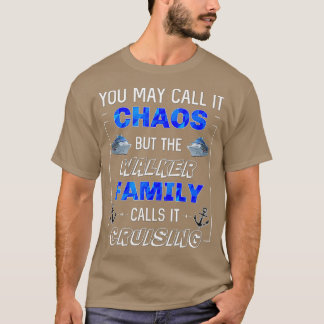 Funny Walker Family Cruise Vacking Trip Matching T-shirt