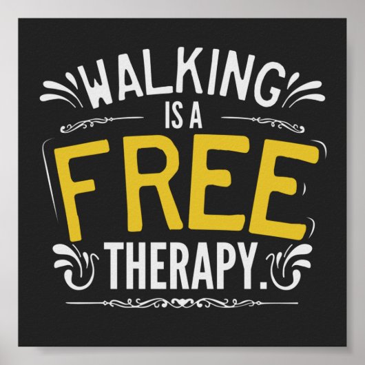 Funny Walking is een gratis Therapietotum. Poster (Voorkant)