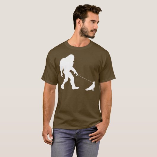 Funny Walking Kakapo Owl Parrot T-shirt (Voorkant volledig)