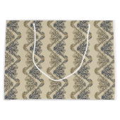 Funny Wallpaper - zandblauw Large Cadeautasje (Voorkant)