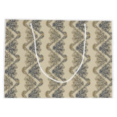 Funny Wallpaper - zandblauw Large Cadeautasje (Achterkant)