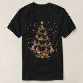 Funny Walrus Lover Xmas Gift Walrus kerstboom T-shirt (Design voorkant)