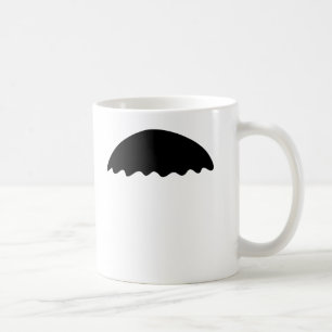 Funny Waltus Style Black Mustache-Mokken Koffiemok