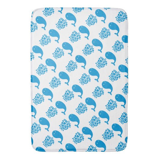 Funny walvis badmat (Voorkant Verticaal)