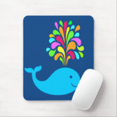 Funny walvis muismat (Met muis)