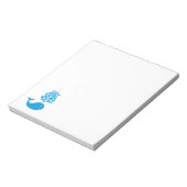 Funny walvis notitieblok (Linkerzijde)