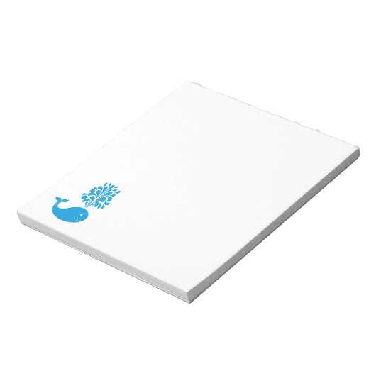 Funny walvis notitieblok (Linkerzijde)