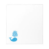 Funny walvis notitieblok (Voorkant)
