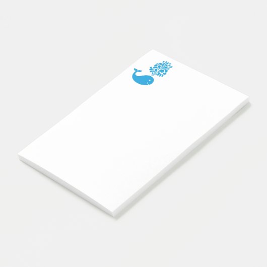 Funny walvis post-it® notes (Schuin)