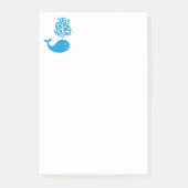 Funny walvis post-it® notes (Voorkant)