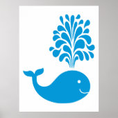 Funny walvis poster (Voorkant)
