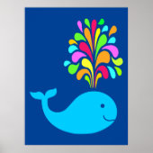 Funny walvis poster (Voorkant)