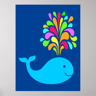 Funny walvis poster